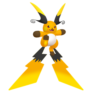 Mega Raichu X Shiny Form